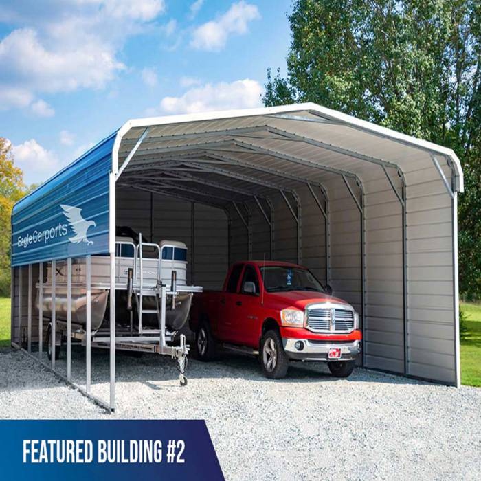 Customer Boat Carport | Rebel Outdoor Products Gallery Image