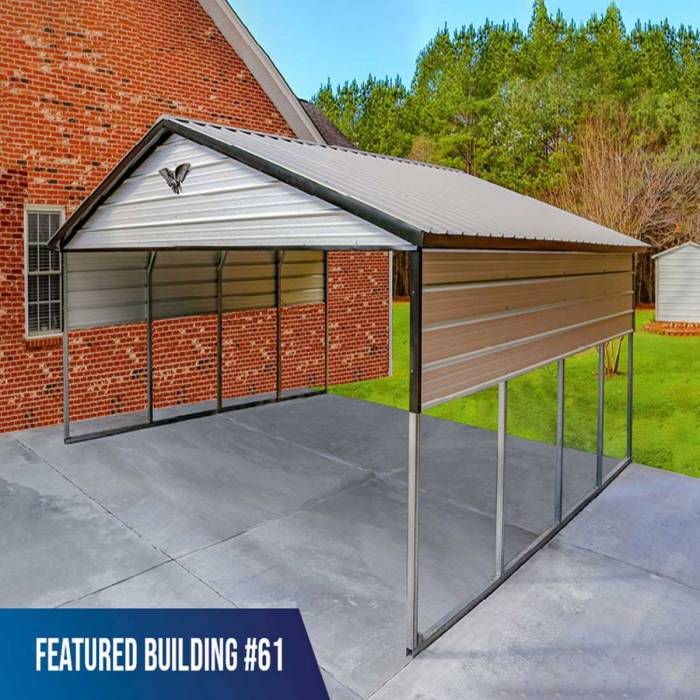 Eagle Customer Home Carport | Rebel Outdoor Products Gallery Image